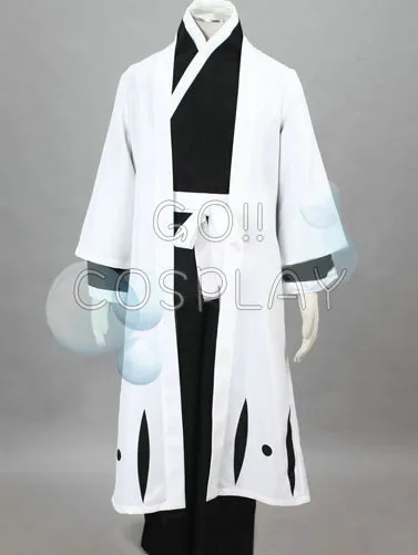 Jushiro Ukitake Costume from Anime Bleach Cosplay