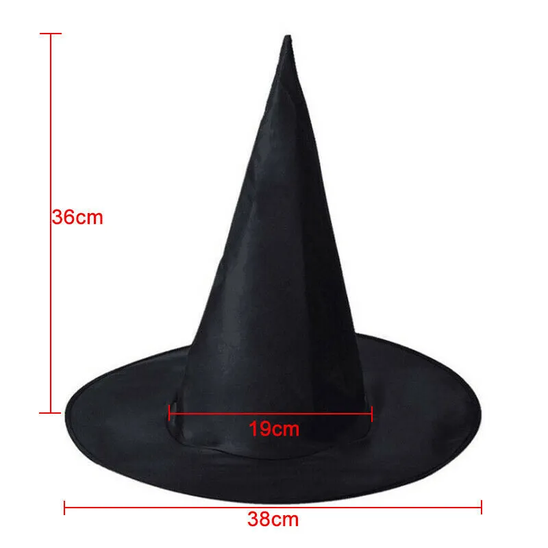 Kids Halloween Costumes Witch Cloak with Hat Cape Pumpkin Skull Children Teens