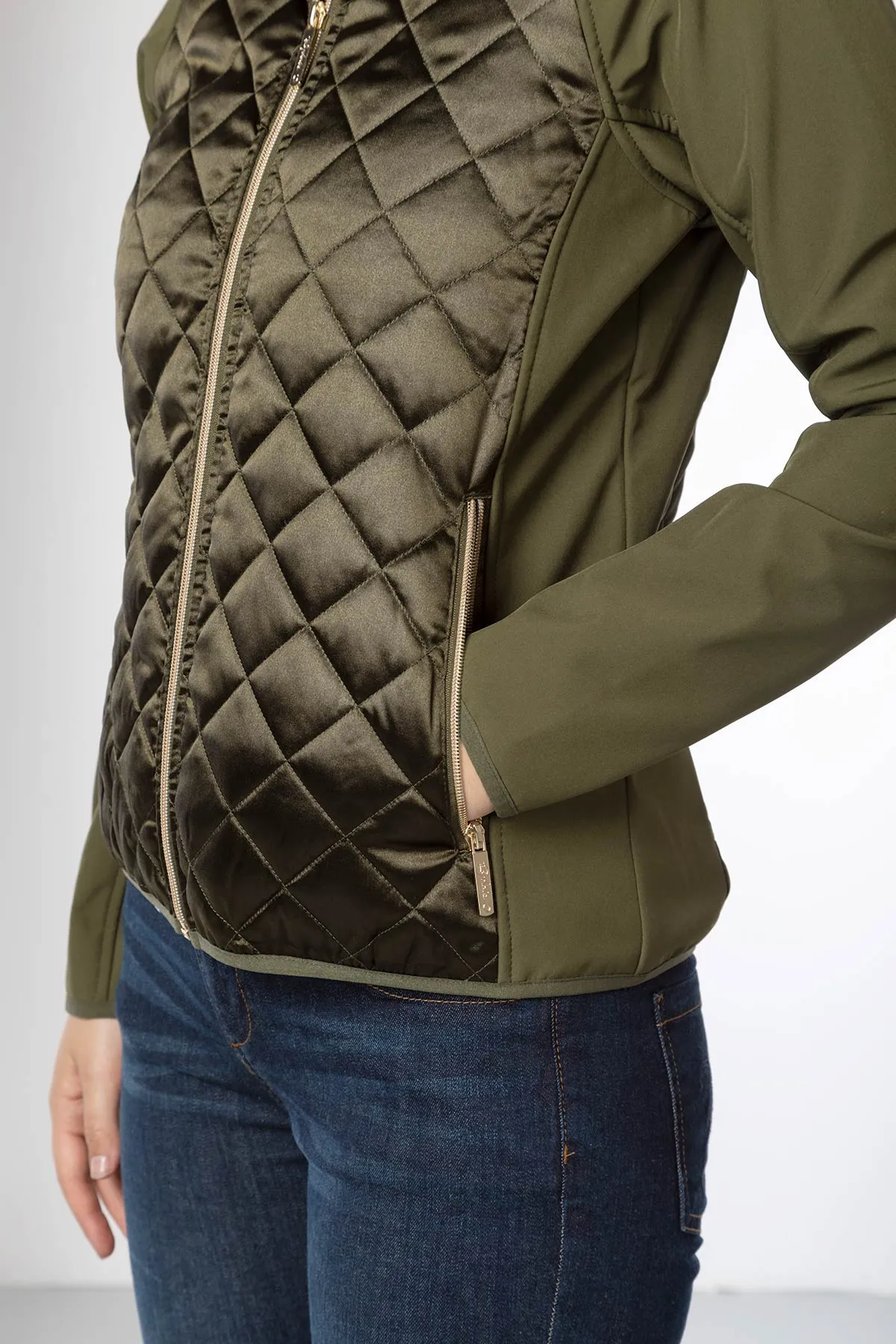 Ladies Hybrid Quilted Jacket - Askwith