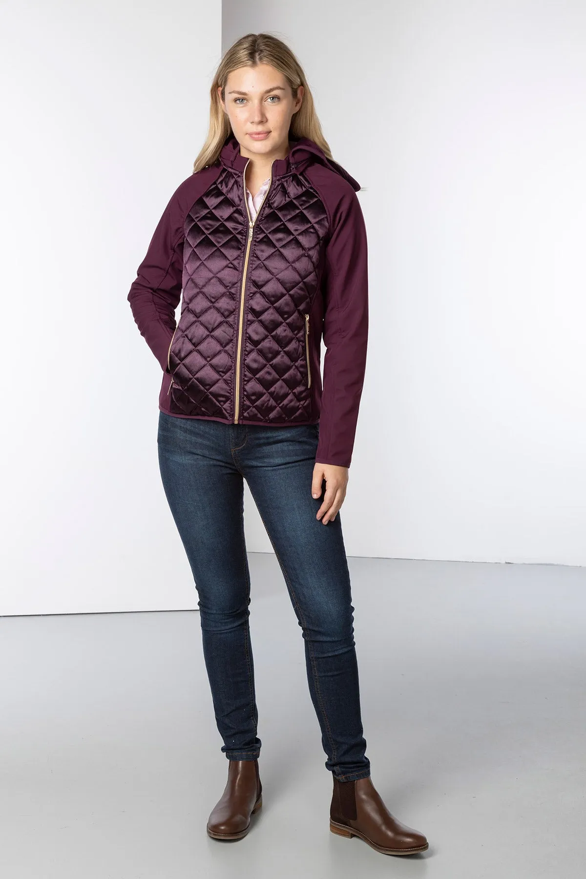 Ladies Hybrid Quilted Jacket - Askwith