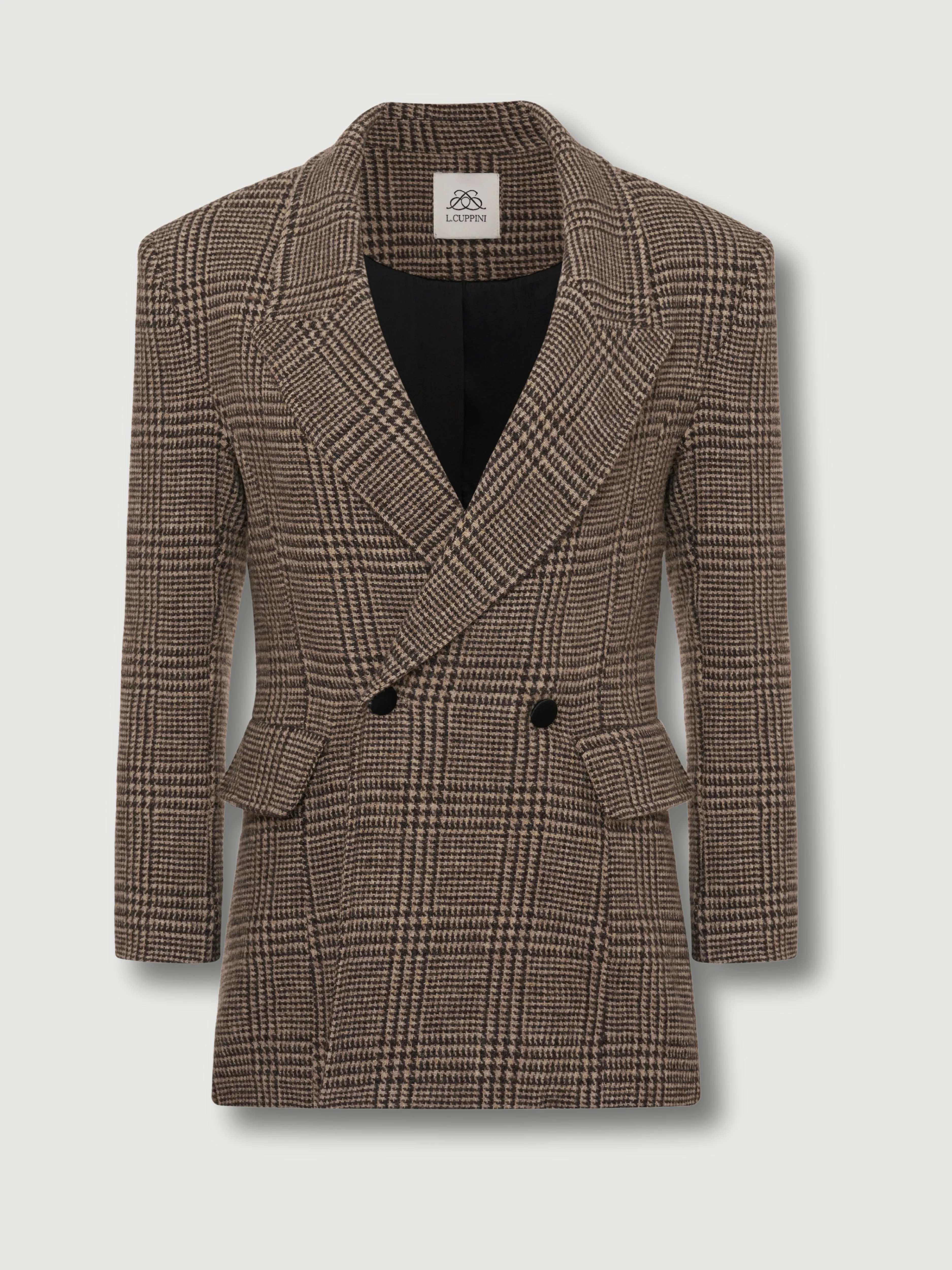 Linda Wool Blazer Brown