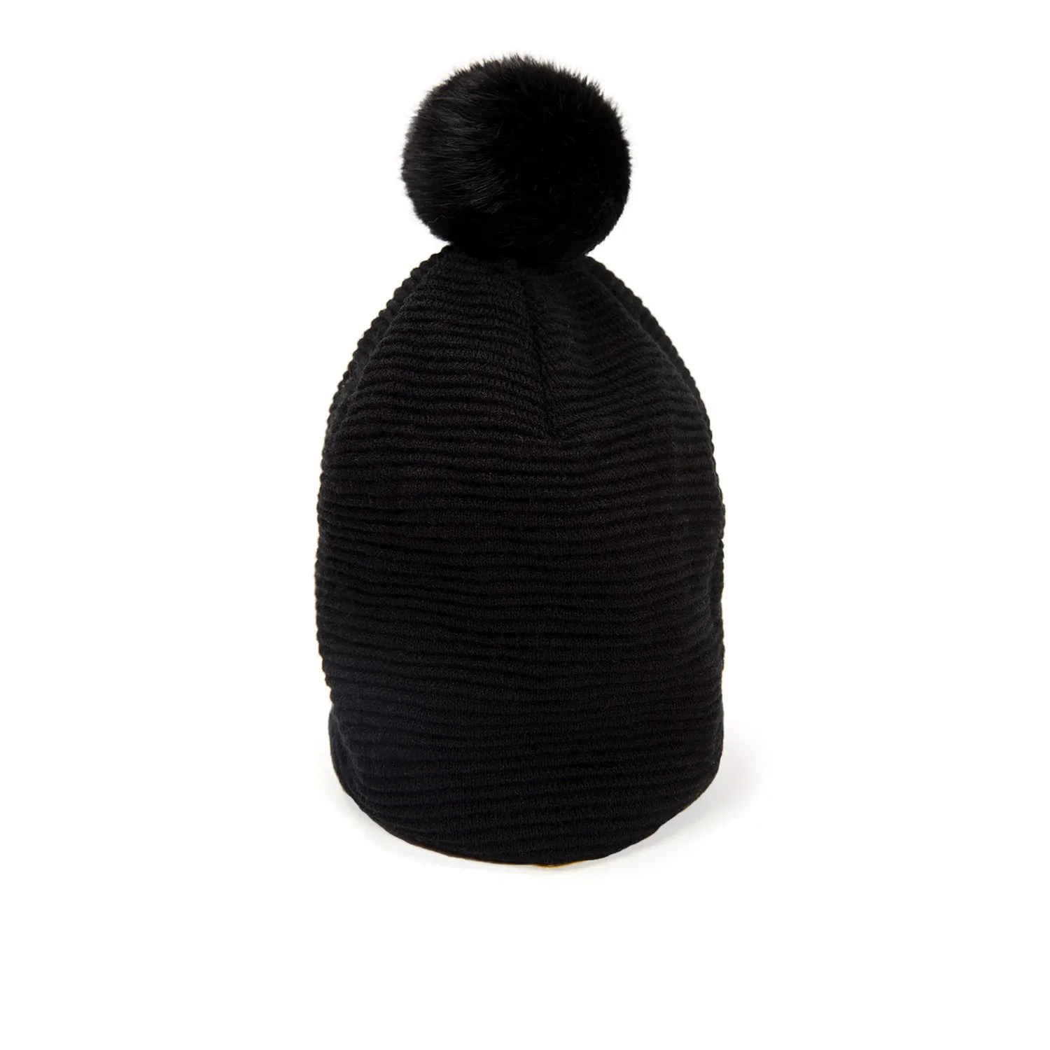 Loren Beanie (Black/Black)