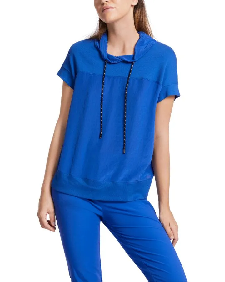 Marc Cain Material Mix Ribbed Top