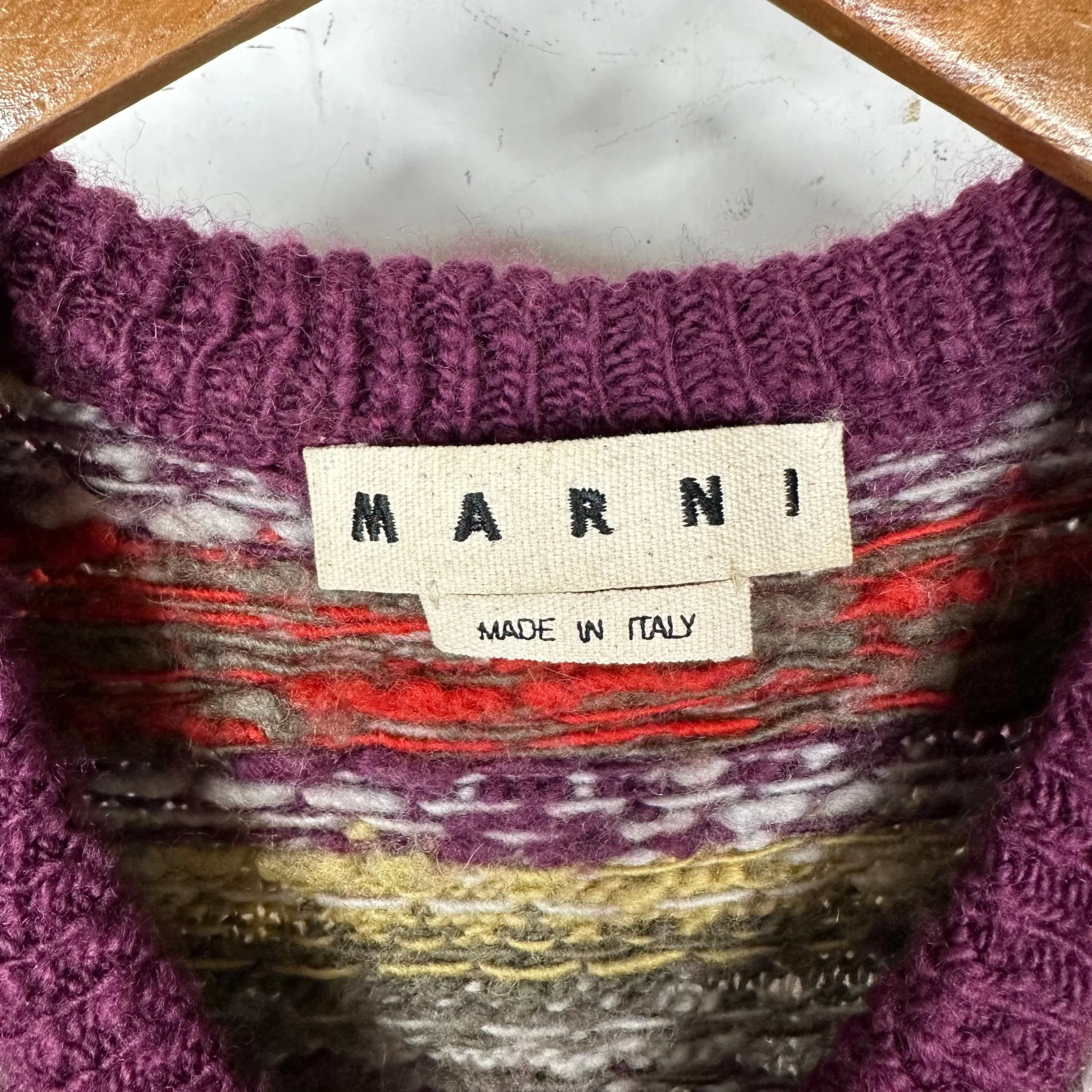 Marni Cutoff Knit SweaterVest