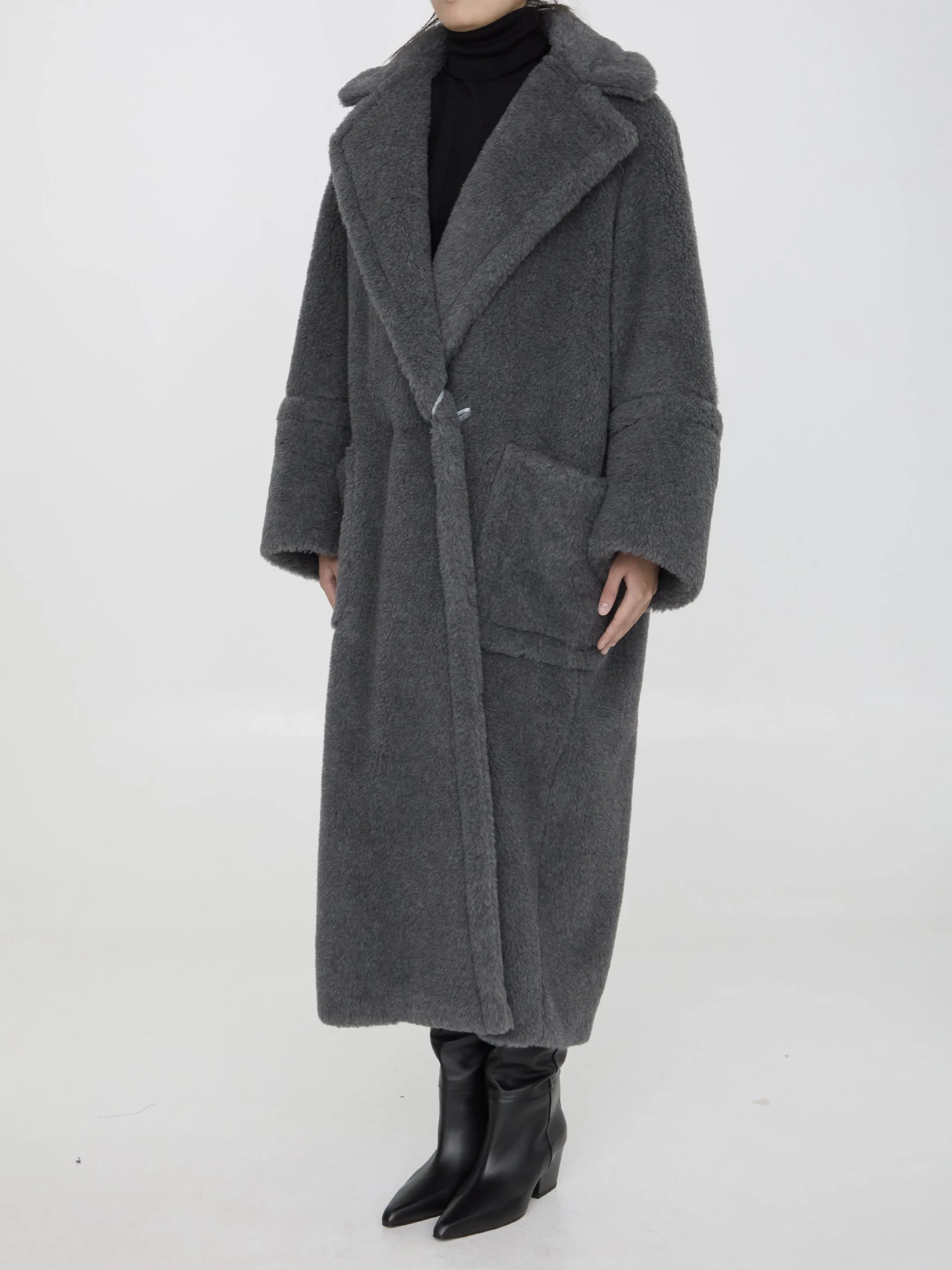 Max Mara Kadiak Coat in Gray