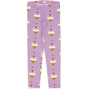 Maxomorra Ice Cream Organic Cotton Leggings