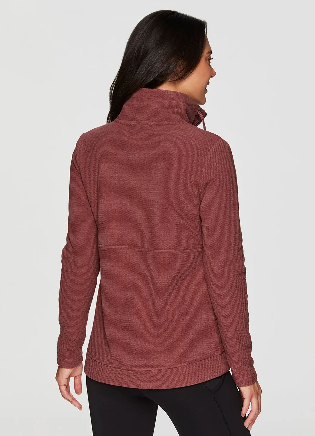 Medford Textured Fleece Pullover