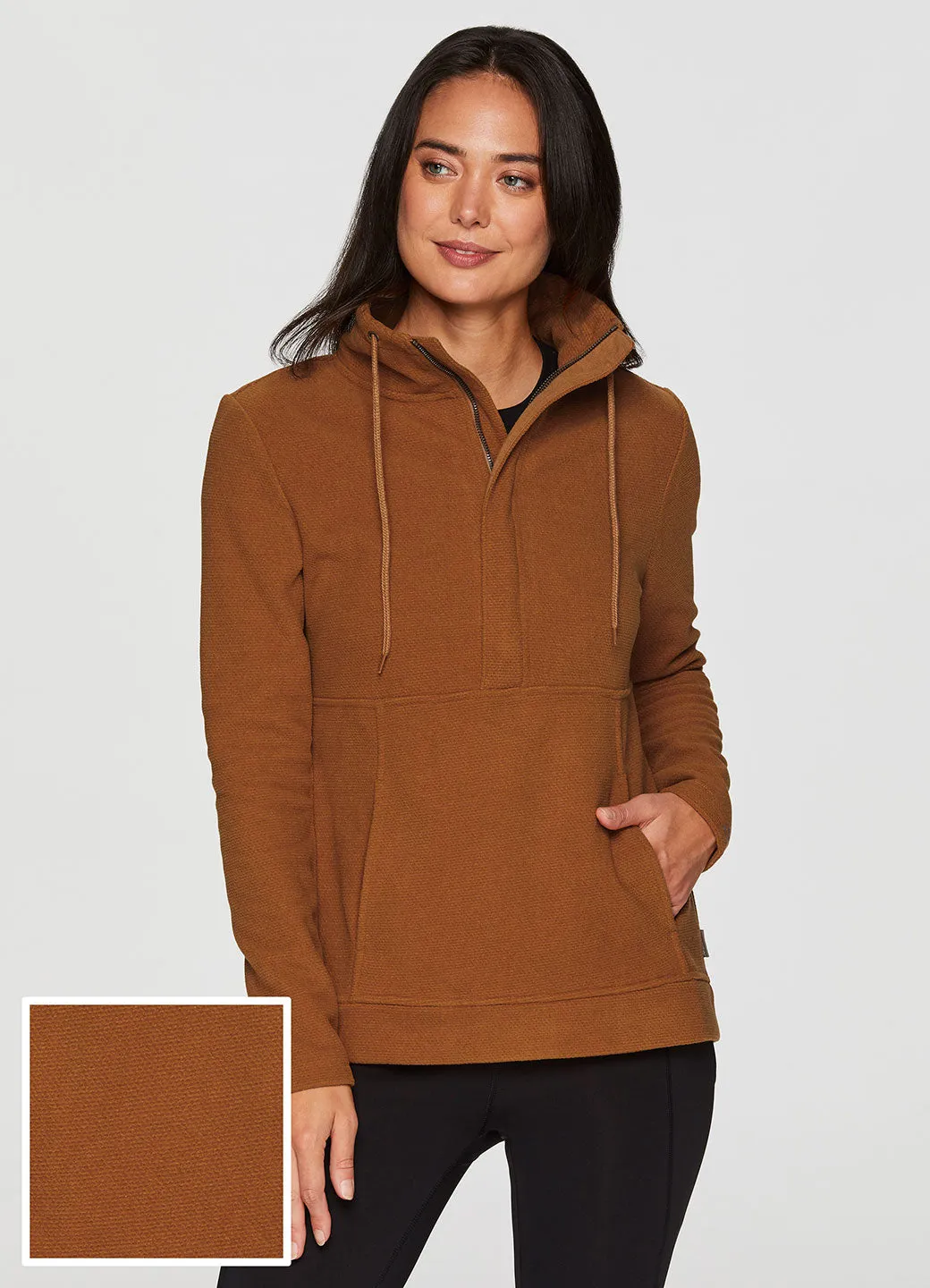 Medford Textured Fleece Pullover