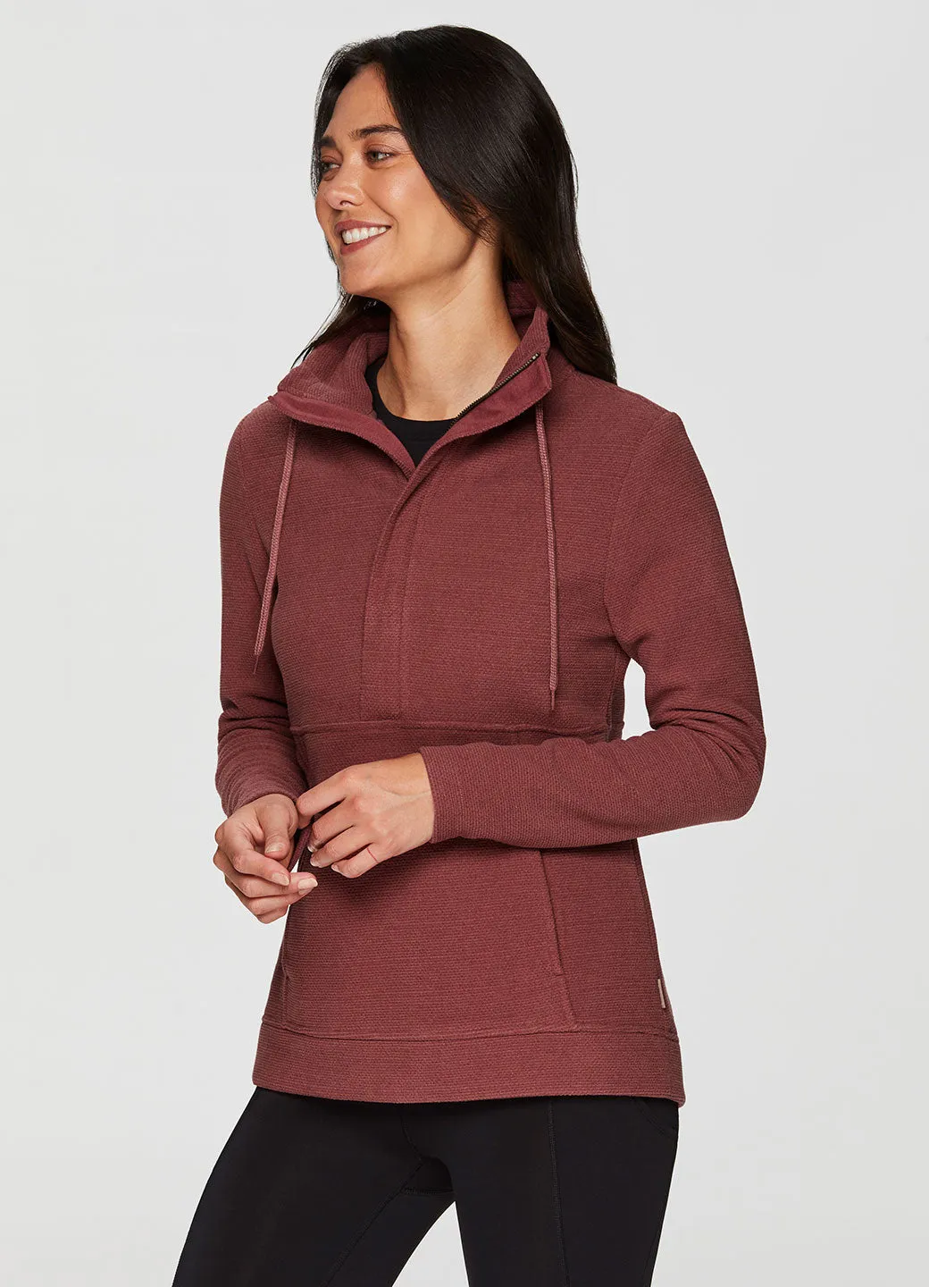 Medford Textured Fleece Pullover