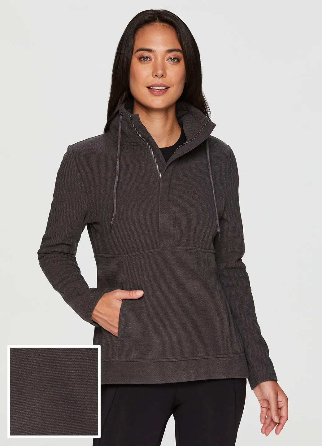 Medford Textured Fleece Pullover