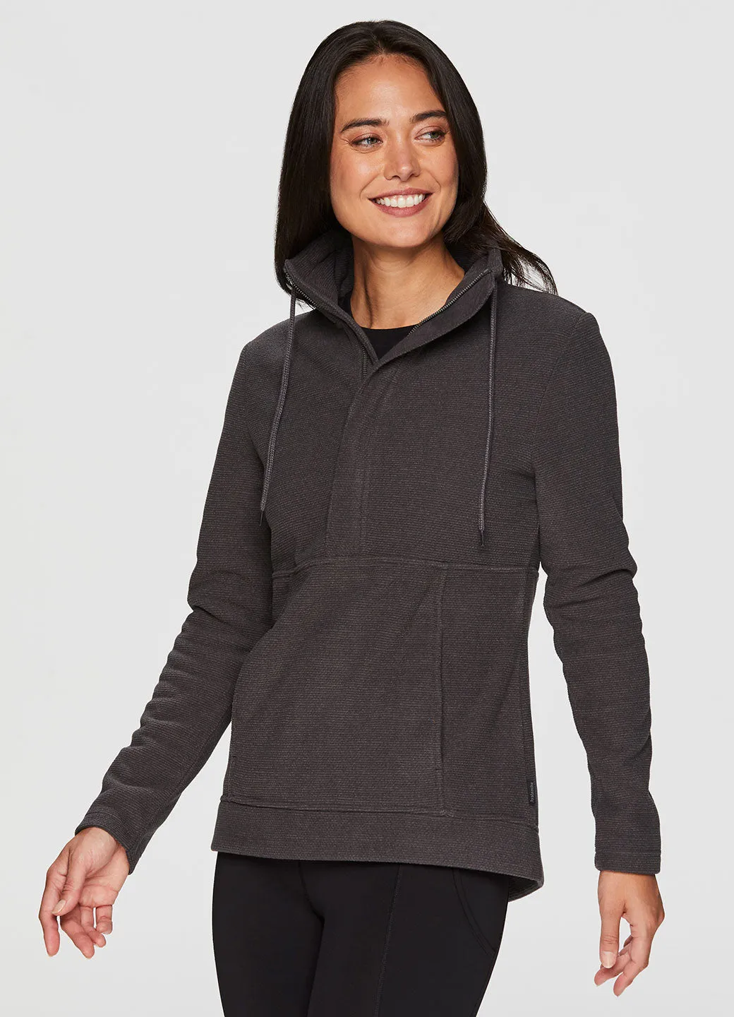 Medford Textured Fleece Pullover