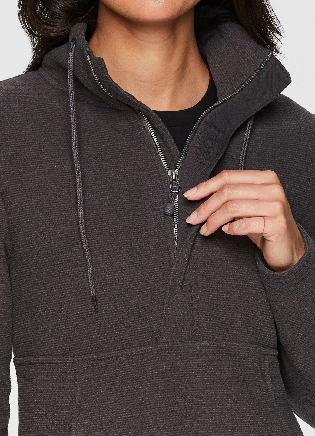 Medford Textured Fleece Pullover