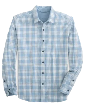 Melbourne Rev. Plaid Shirt Mntn Spring Blue