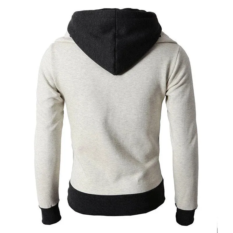 Men's Zip UP Hooded Casual Sports Jacket