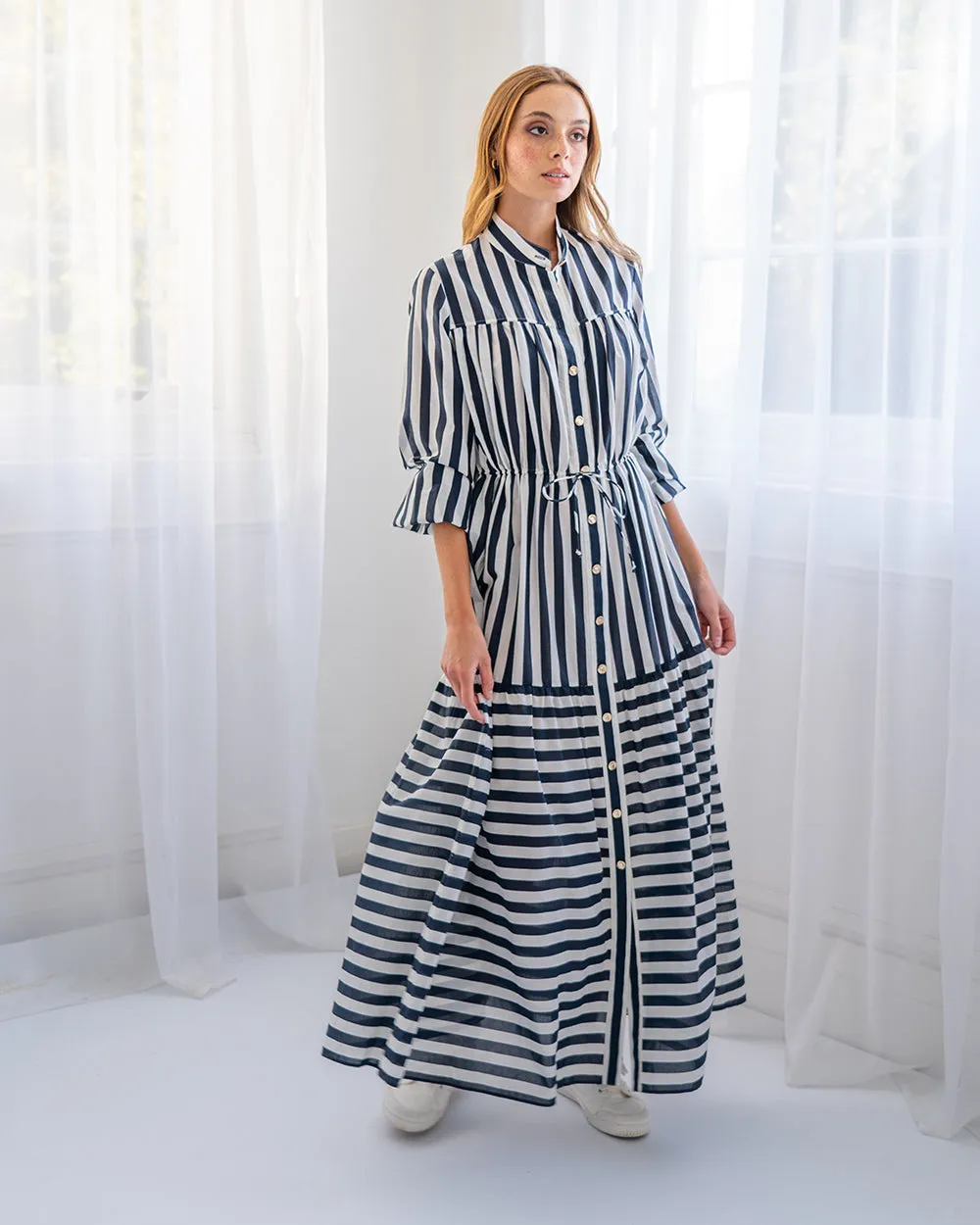 Natalia Maxi Dress - Stripe