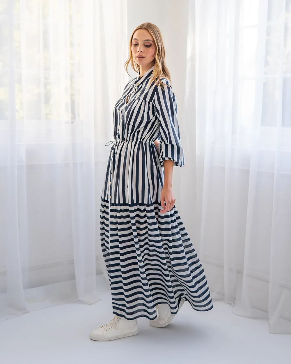 Natalia Maxi Dress - Stripe