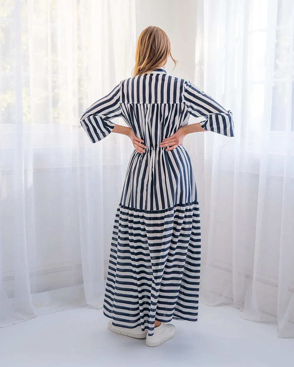 Natalia Maxi Dress - Stripe