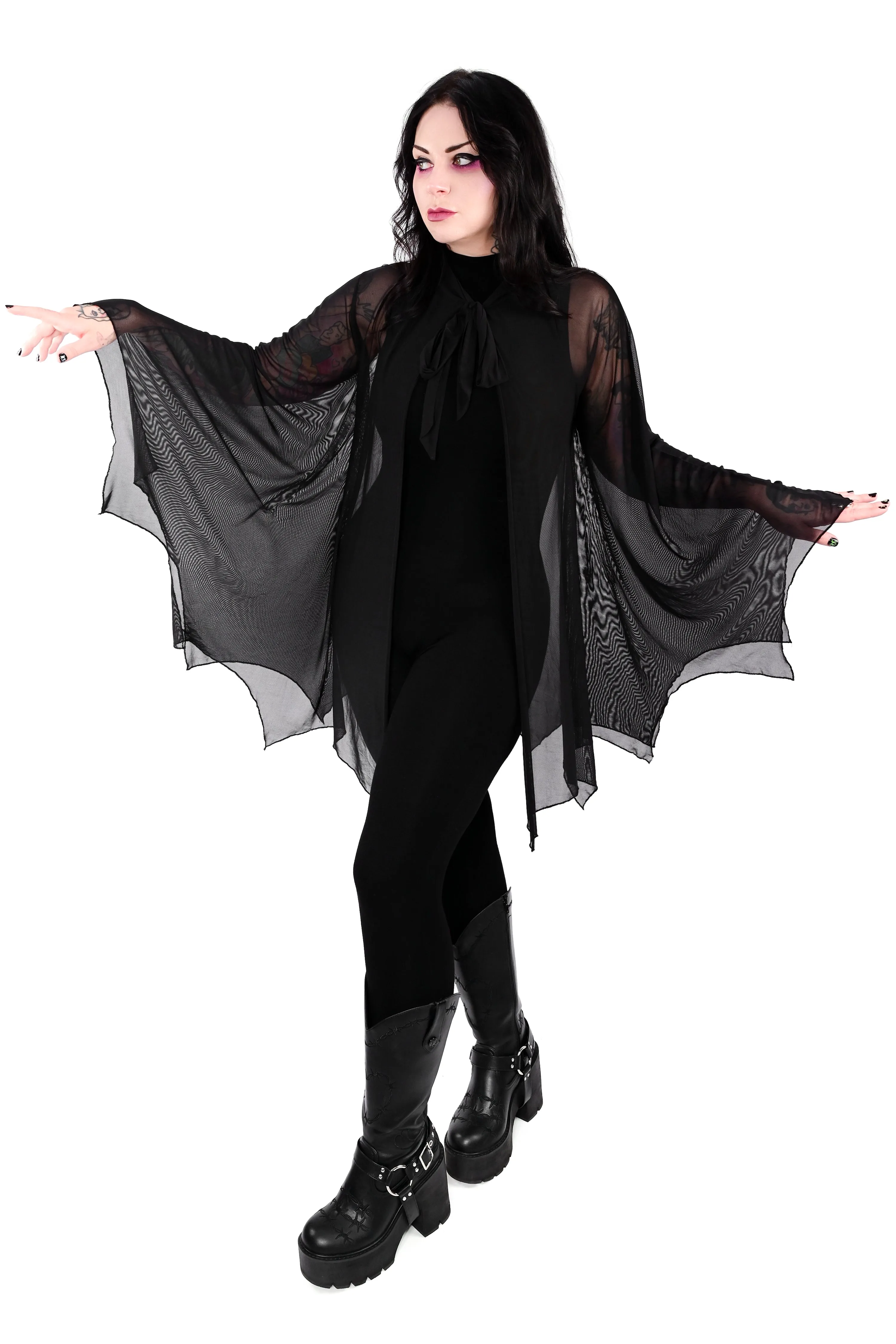 Nocturnal Mesh Cape - Sign up for restock notifications!