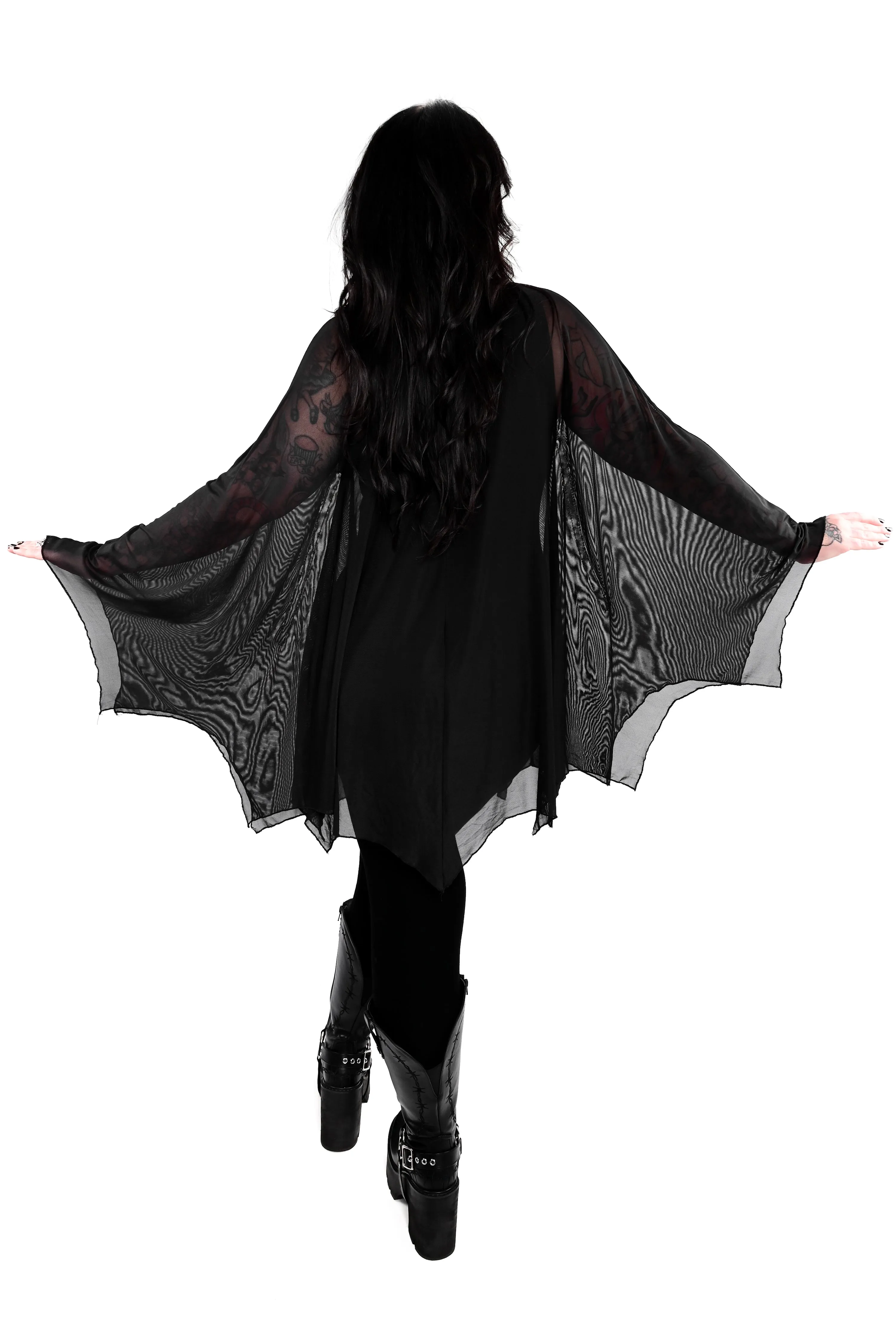 Nocturnal Mesh Cape - Sign up for restock notifications!