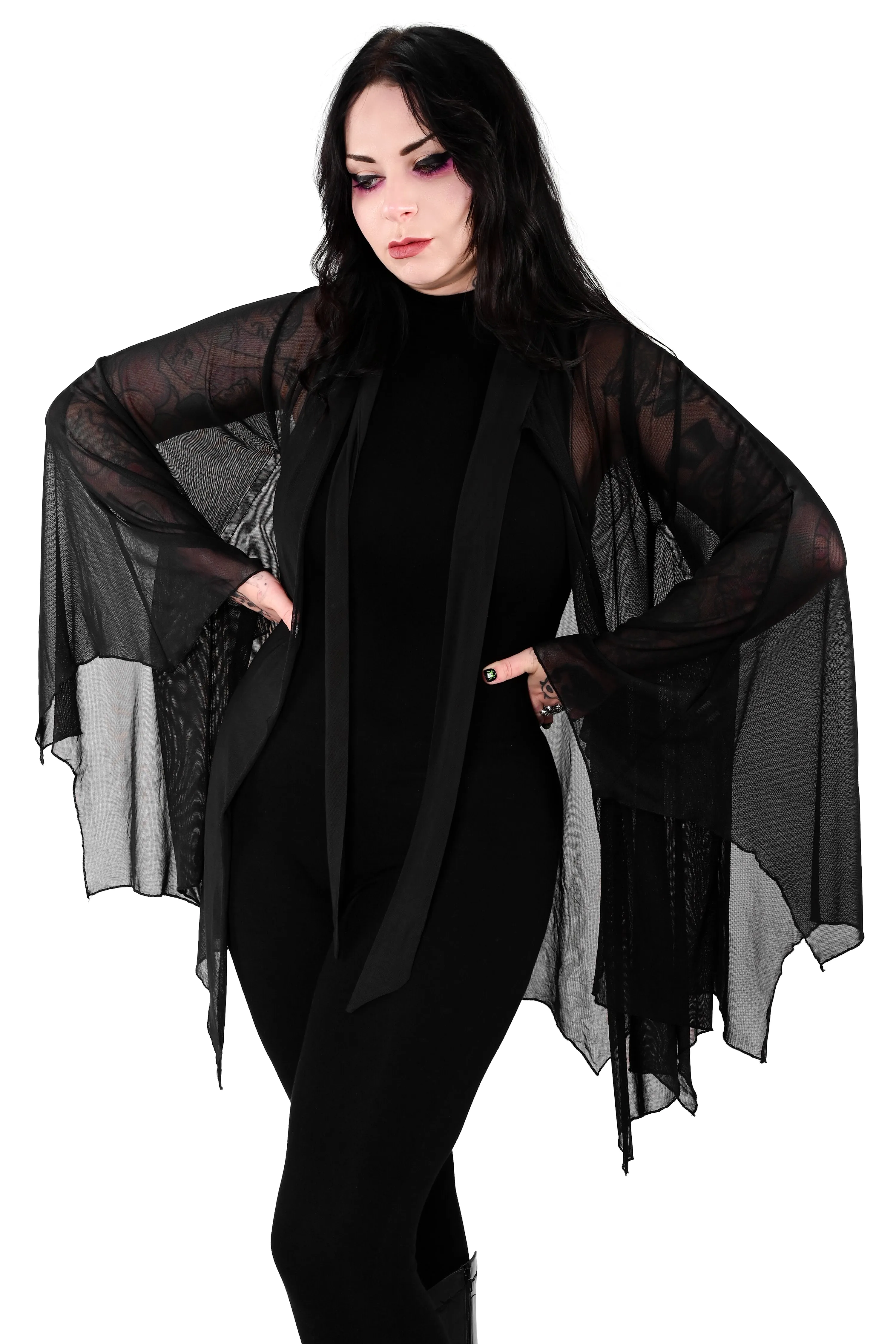 Nocturnal Mesh Cape - Sign up for restock notifications!