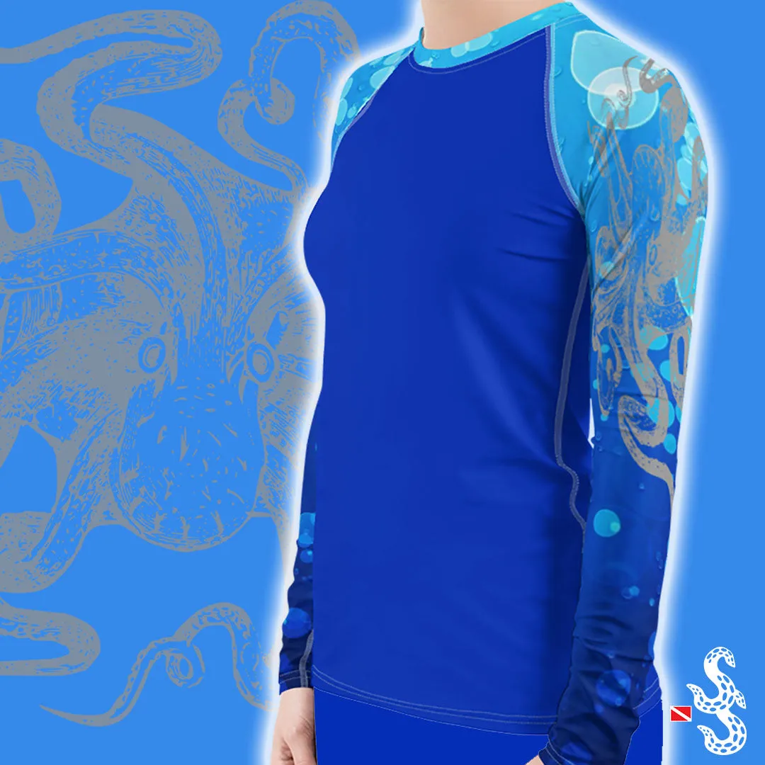 Octopus Hug Women's Rash Guard