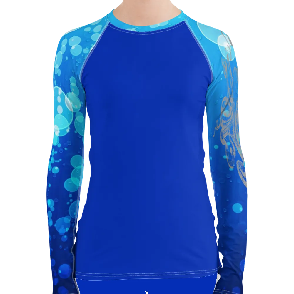 Octopus Hug Women's Rash Guard