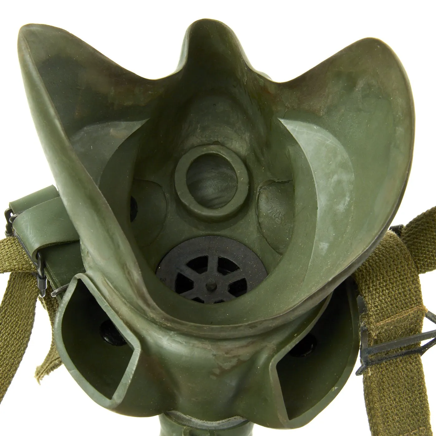 Original U.S. WWII USAAF Aviator Flight Helmet Set - AN6530 Goggles, A-14 Mask, A-11 Helmet, Earphones and Mic