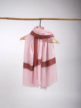 Pastel Pink Bridal Pashmina Shawl