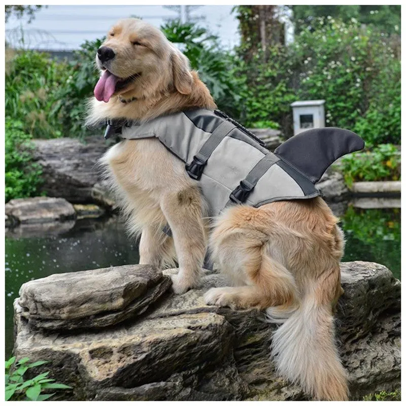 Pet Life Jacket Dog Outdoor Swimming Suit Summer - Float life coat for Dogs up to Large