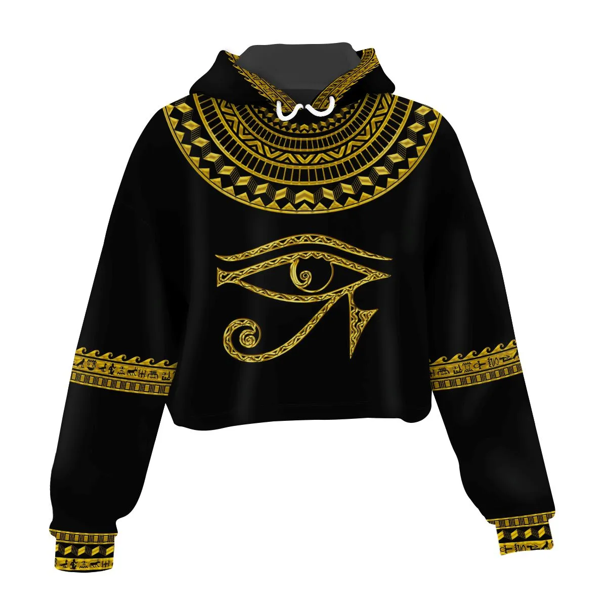 RA Egypt Cropped Hoodie