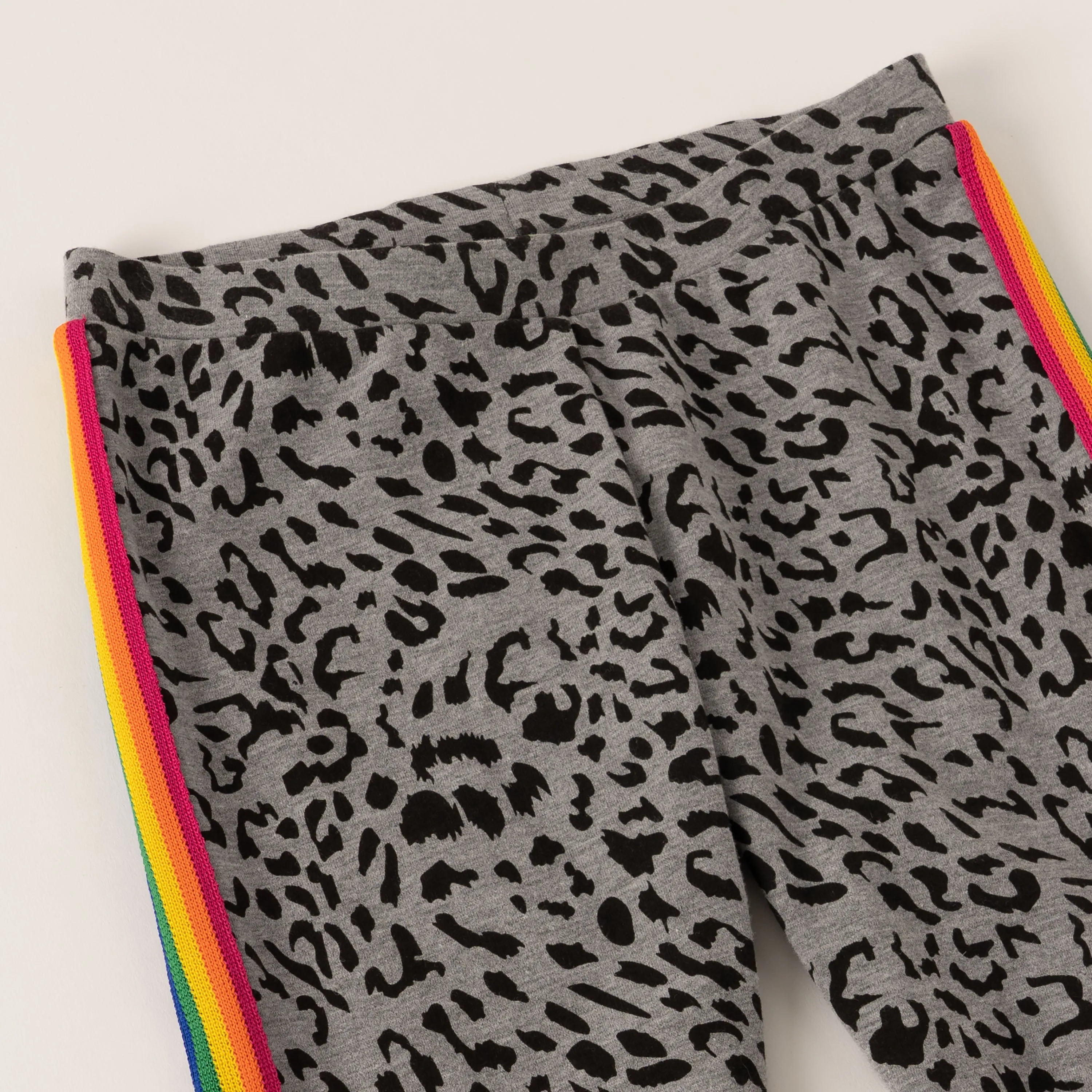 Rainbow Taped Leopard Legging