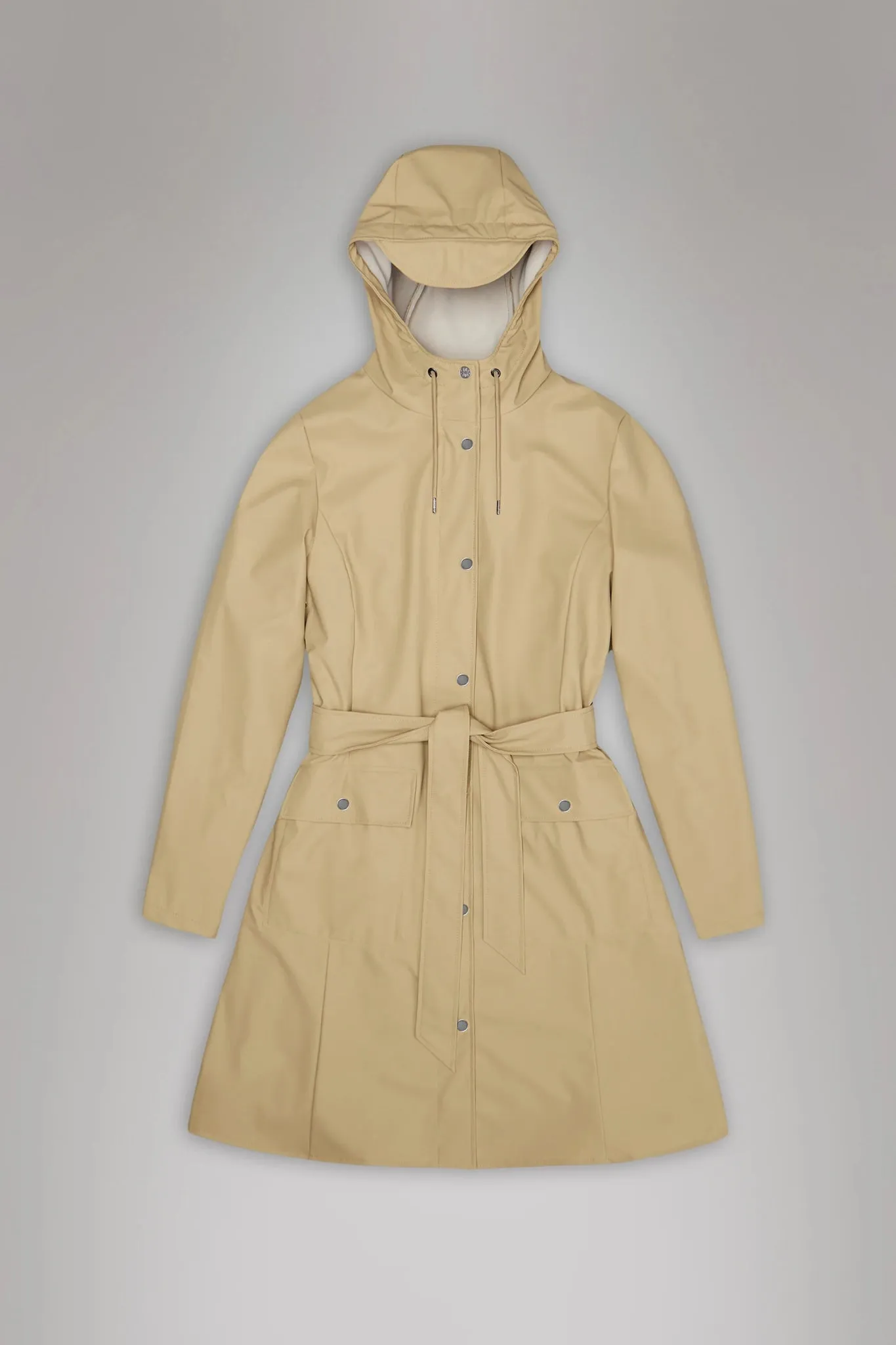 RAINS CURVE Long Jacket W3