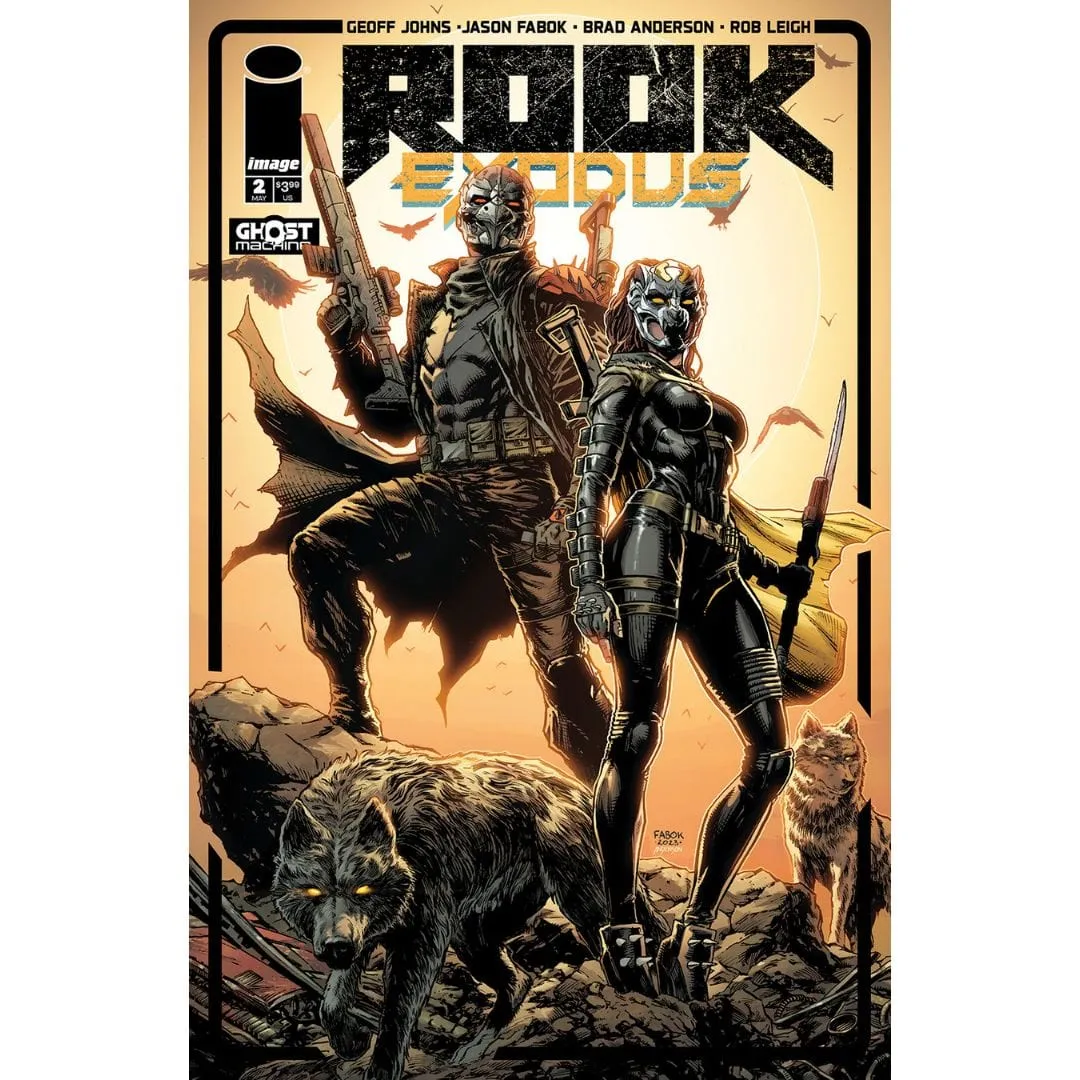 Rook: Exodus #2 Cover A B Jason Fabok & Brad Anderson Variant Set