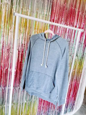 Second Nature Cozy Hoodie Top - Blue