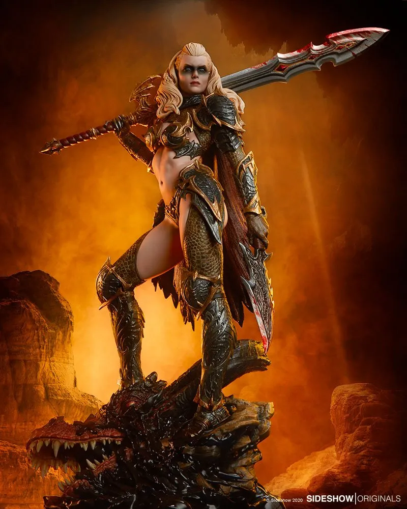 Sideshow Collectibles Dragon Slayer: Warrior Forged in Flame Statue