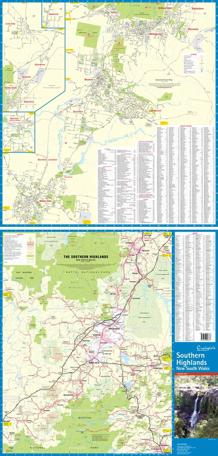 Southern Highlands Craigies Map