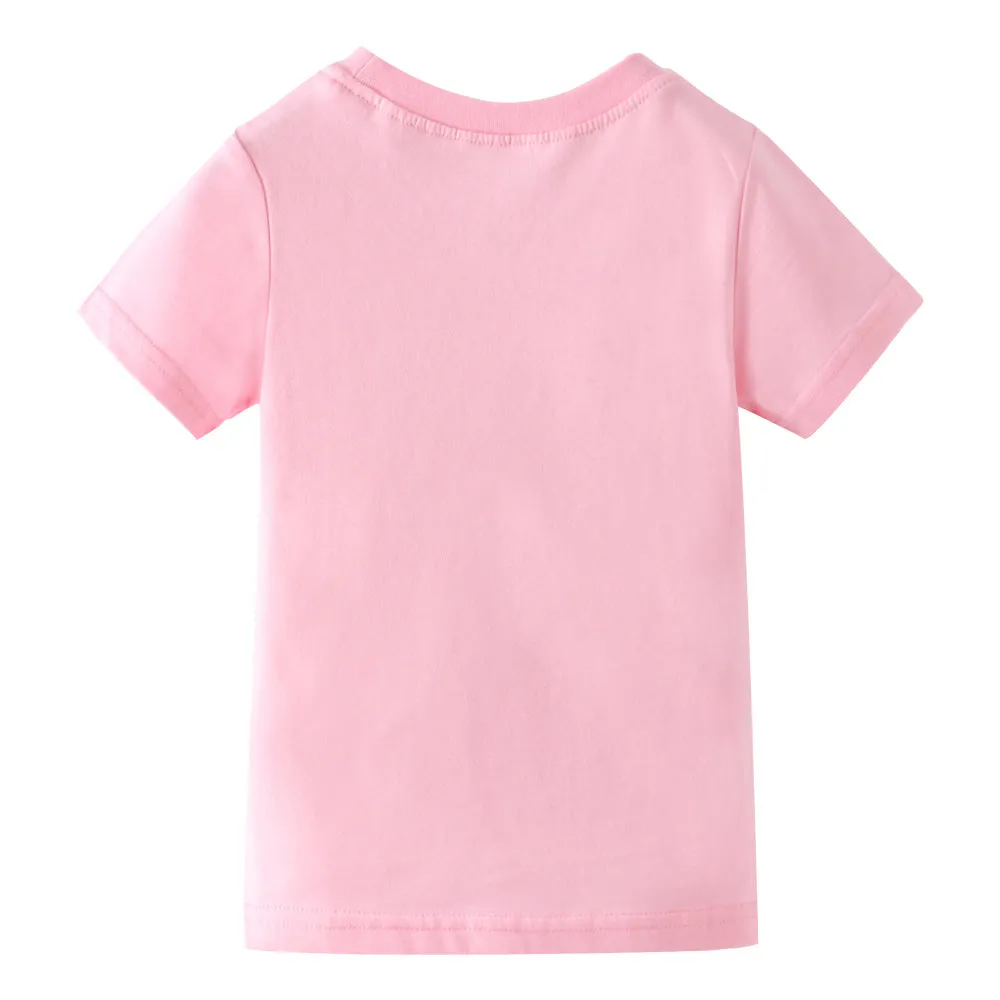 Summer Girls' Short-Sleeved T-Shirt