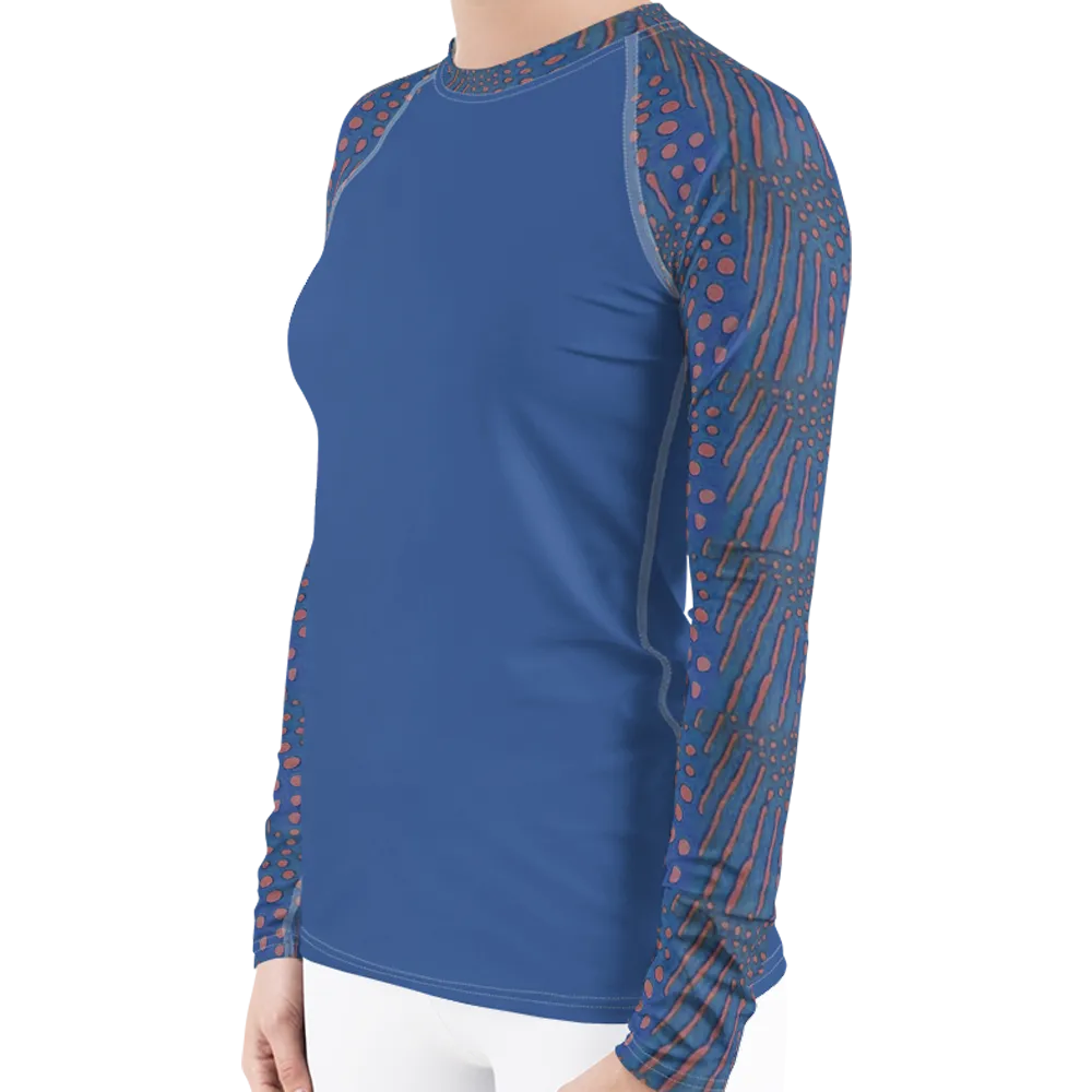 Sunrise Puffer Women's Rash Guard