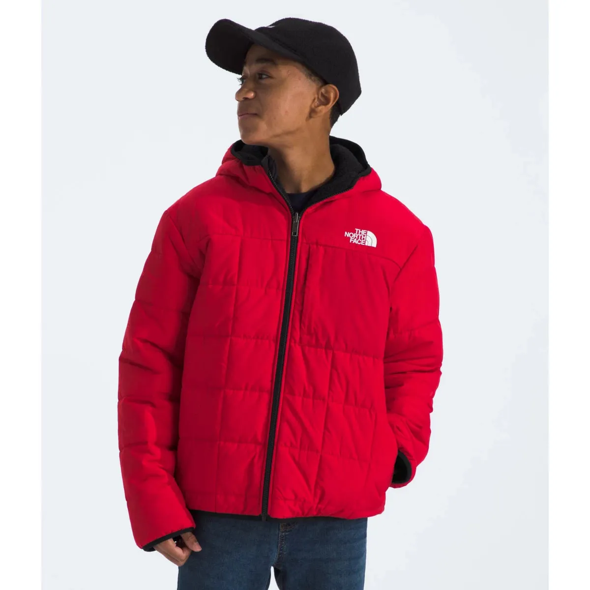 The North Face Reversible Shasta Full Zip Hooded Jacket - Boys