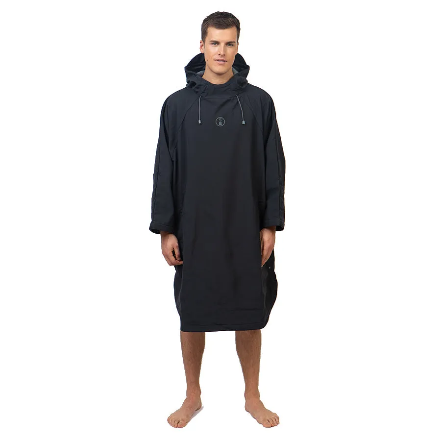 Used Fourth Element Storm All Weather Poncho - Black - Size: Large