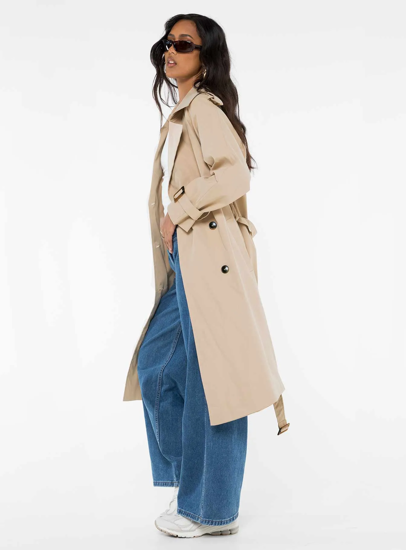 Westwind Trench Coat Natural