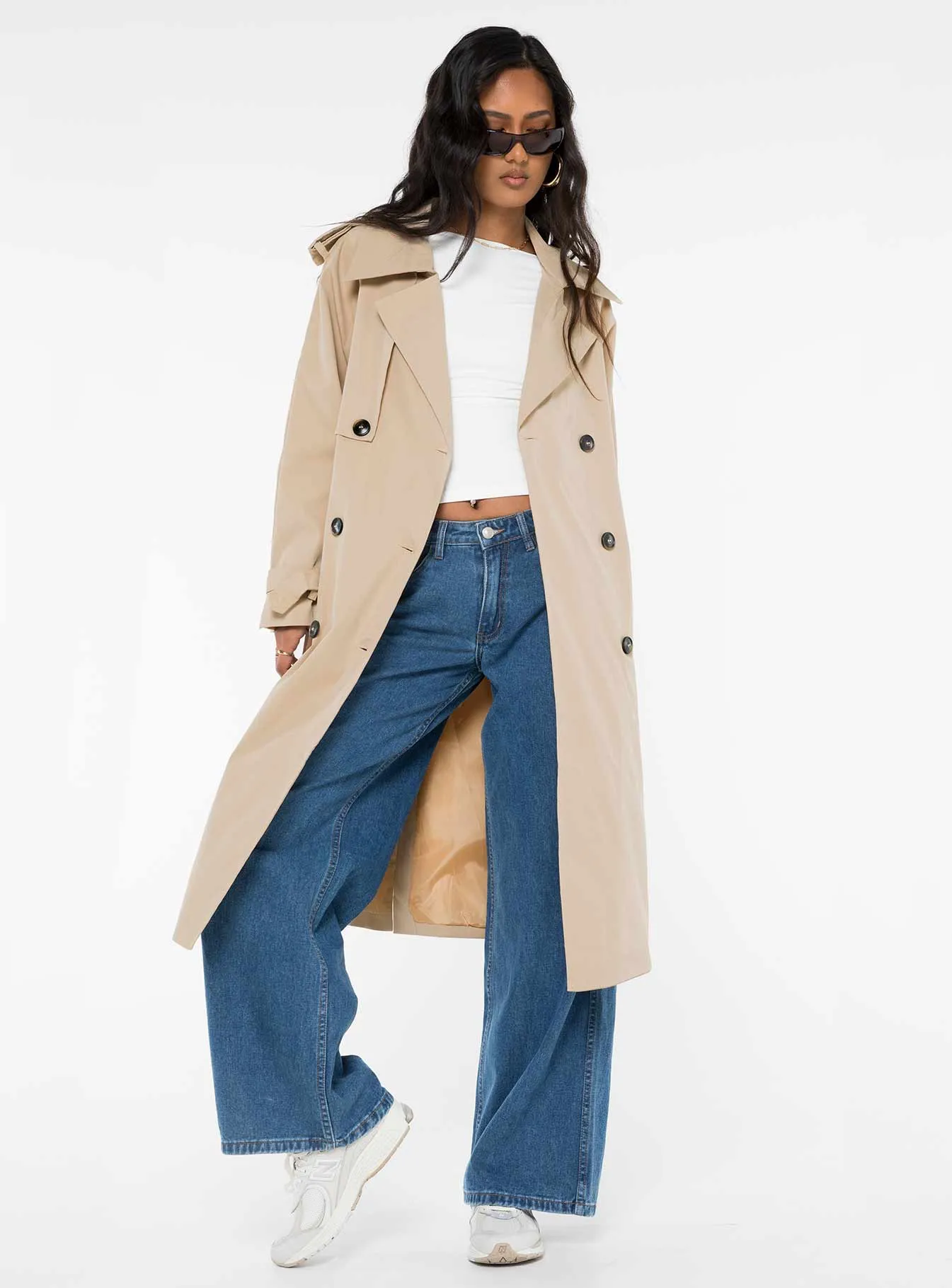 Westwind Trench Coat Natural