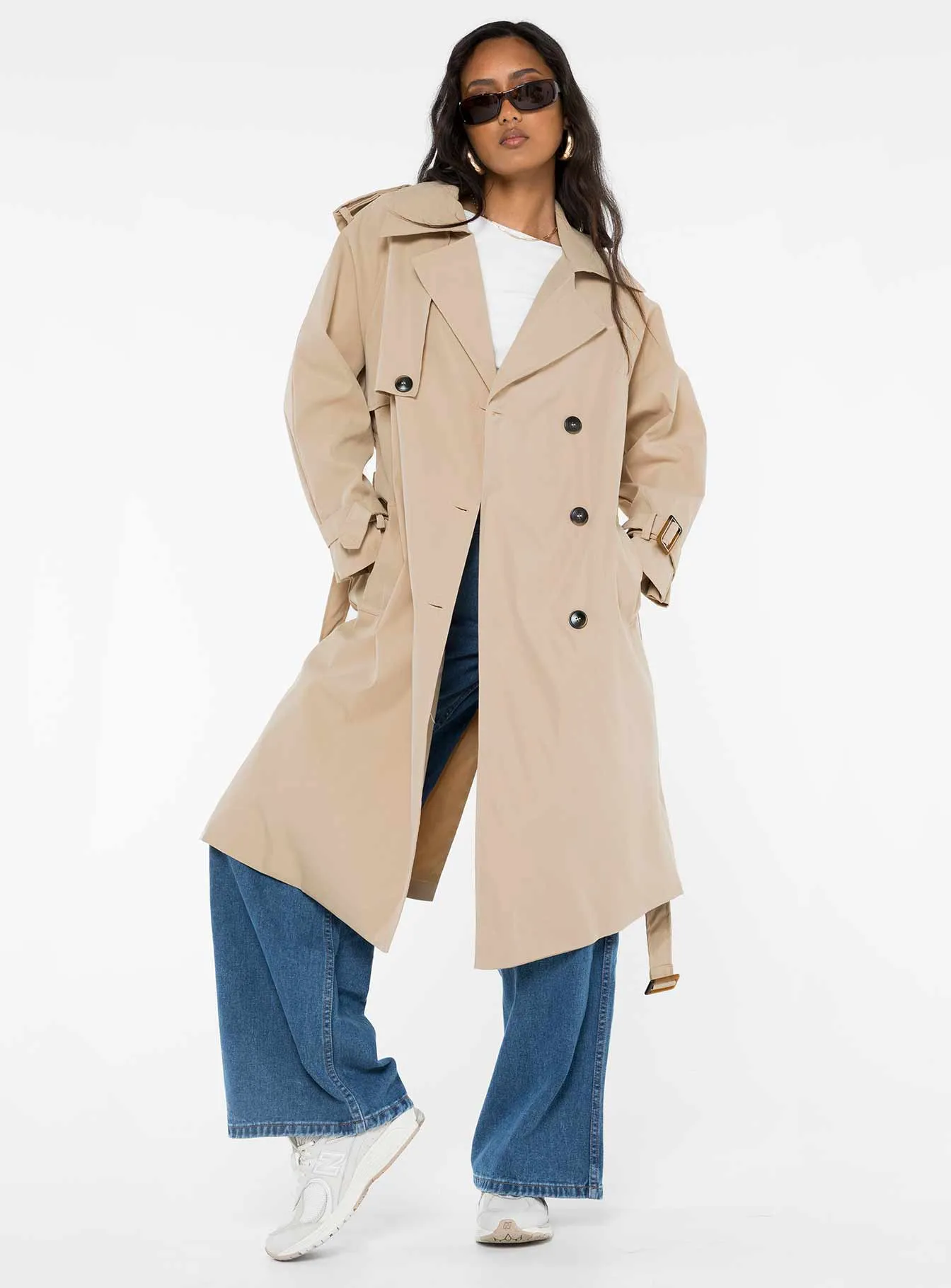 Westwind Trench Coat Natural