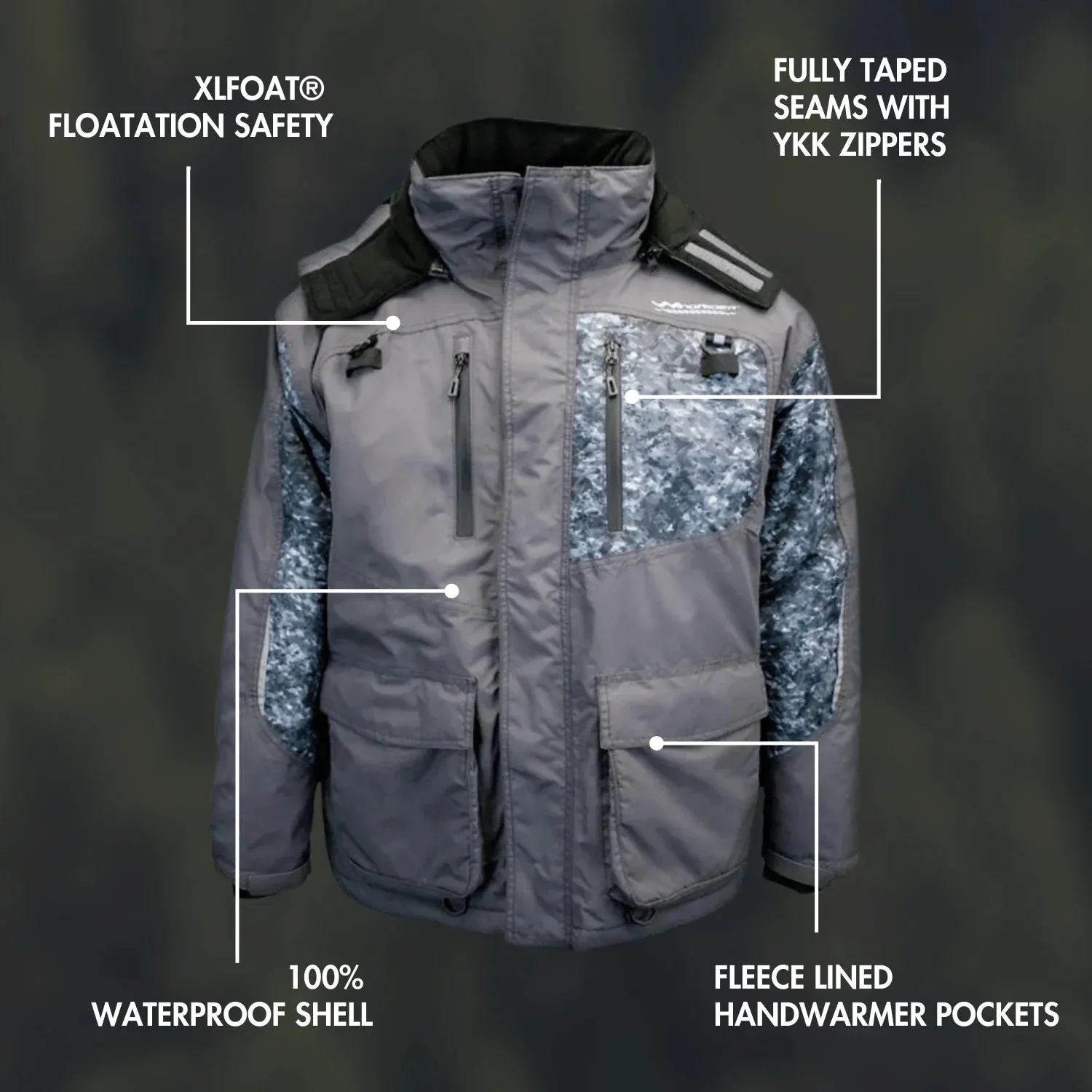 WindRider Hayward 3 Season Float Suit - Rain / Ice Gear